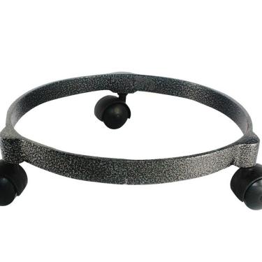 Imagem de Suporte Giratório Botijão de Gás Alumínio Fundido Craqueado