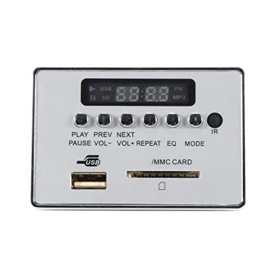 Imagem de MP3, WMA, WMA, WAV MP3 Decodificador Módulo de áudio Usb Storage Memória FM Rádio FM, Exibição de LED Digital Com Suporte para Saída de áudio de Canal Dupla Sem Amplificador,