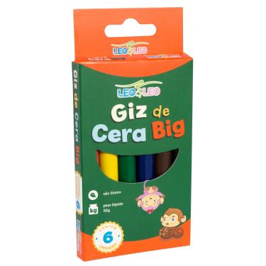 Imagem de Giz Cera Leonora 12 Unidades