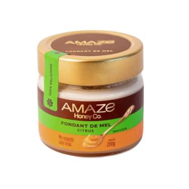 Imagem de Fondant de Mel Citrus 200g Amaze Honey Creme de Mel com Limão, Sem Açúcar Adicionado Saudável Fonte de Carboidrato Limpa Ideal como Pré-Treino Clean Label