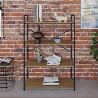 Imagem de Estante com 4 Prateleiras 118x80x33cm Yon - Metalig