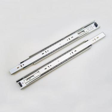 Imagem de Corrediça para Gaveta Trilho Telescópico 40cm Par 35kg - Metalnox