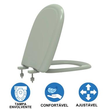 Imagem de Tampa Assento Vaso Sanitário Icasa Sabatini Branco