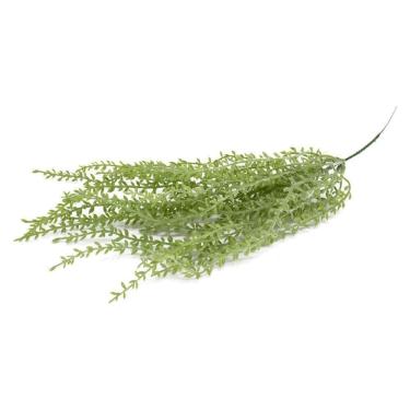 Imagem de Folhagem Artificial Sedum Para Pendurar Com Powder Verde 44 Cm F04 - D`rossi