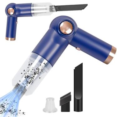 Imagem de 5000Pa Potência de Aspiração, Aspirador Portatil, Mini Aspirador de Pó, Sem Fio, Aspirador para Carro, Portatil Automotivo, 37-110V, 80W, 120Hz