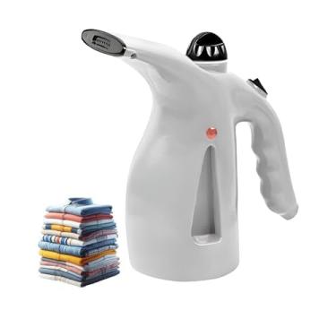 Imagem de Vaporizador Portátil para Roupas com Vapor Potente, Remoção Rápida de Rugas, Branco e Roxo