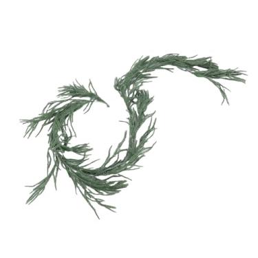 Imagem de Dpofirs 6FT Guirlanda De Natal, Pinho Artificial, Toque Real Artificial Faux Greenery Guirlanda, para Lareira Escadaria Mesa Decoração Exterior Interior Do Feriado