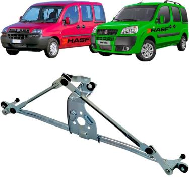 Imagem de Limpador Mecanismo Parabrisa Galhada Fiat Doblo 2001 À 2021