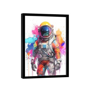 Imagem de Quadro Decorativo Astronauta Grafite Colors