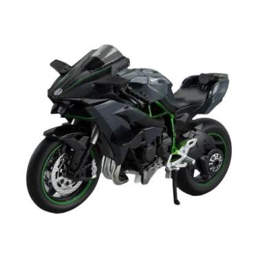 Imagem de Miniatura De Motocicleta H2R S1000RR Em Escala 1:12, Feita De Liga Met