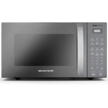 Imagem de Micro-ondas Brastemp Bancada 29L Air Fryer Cinza 110V BMC29ARANA, 110V