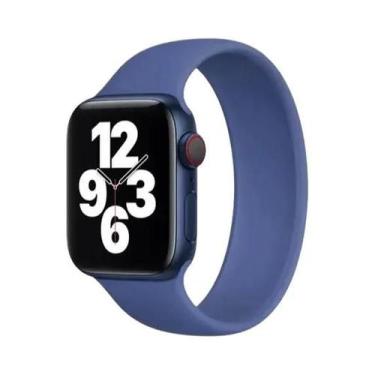 Imagem de Pulseira De Silicone Elástica Para Apple Watch Ultra 44mm 40mm 49mm 41