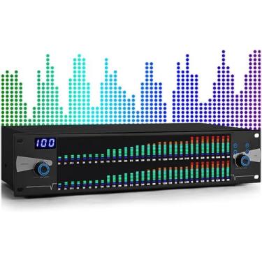 Imagem de Eq Gráfico Estéreo De 31 Bandas, Equalizador Gráfico Profissional De 2 Canais Com Personalização De 10 Resultados Predefinidos E Ajuste Independente De Baixas/médias/agudos