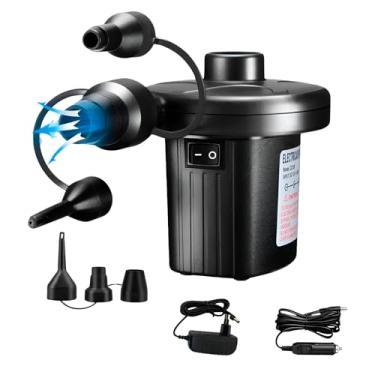 Imagem de Bomba Elétrica Inflador Encher Colchão Boias Piscinas Bivolt