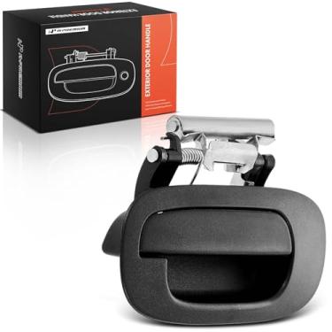 Imagem de A-Premium Maçaneta externa traseira esquerda do lado do motorista compatível com Dodge Durango 1998-2002, Dakota 2000-2001, preto texturizado