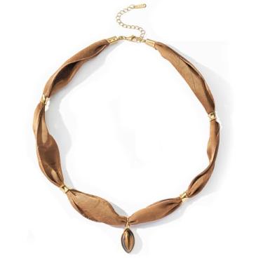 Imagem de Mixcbe Colar bandana feminino, colar dourado com pingente delicado com coração, cruz, pingentes de sol, cadeado mosquetão - Boho Beach Vintage Scarf Colares, Seda, Sem Pedra Preciosa