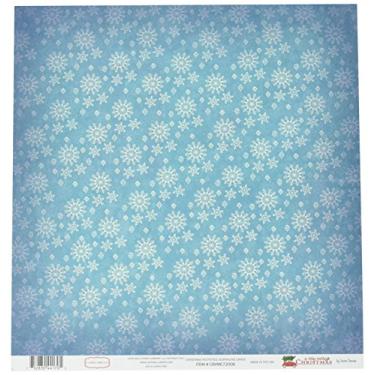 Imagem de Papel Echo Park CBVMC72006 A Very Merry Christmas, cartão dupla face, 30,5 cm x 30,5 cm