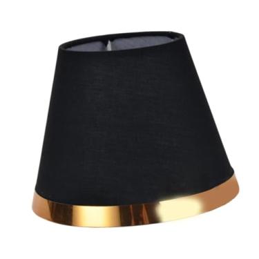 Imagem de Baoblaze Capa de lustre de lustre se encaixa em e14 bulbo acessórios elegantes para mole, Preto
