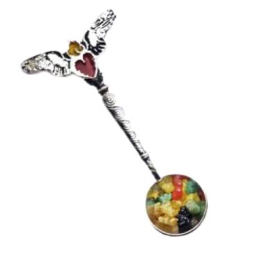 Imagem de COLHER PEQUENA MILAGROS - DOURADA