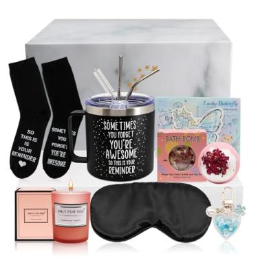 Imagem de Phitihui Presentes de aniversário para mulheres, mãe, esposa, namorada, irmã, melhor amiga, professora, Dia das Mães, Dia dos Namorados, conjunto de presentes de Natal, Sometimes You Forget Your