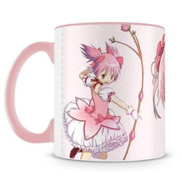Imagem de Caneca Madoka Magica Personalizada - 325ml - Cerâmica Brilhante - Amo 