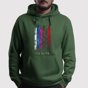 Imagem de Blusa de Moletom Canguru Com Capuz Jiu Flanelada Jiu Jitsu-Masculino