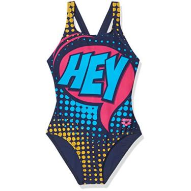 Imagem de arena Maio Infantil Maxfit Hey Azul Marinho E Azul Turquesa 10-11