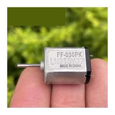 Imagem de FF-030PK-08250 DC motor de partida eletrônico 3V-9V DC miniatura de brinquedo, escova de metal prata-paládio, eixo de 1,5 mm