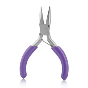 Imagem de Alicate de nariz de corrente de 7,6 cm, mini alicate de ponta agulha, miniatura, mini joias