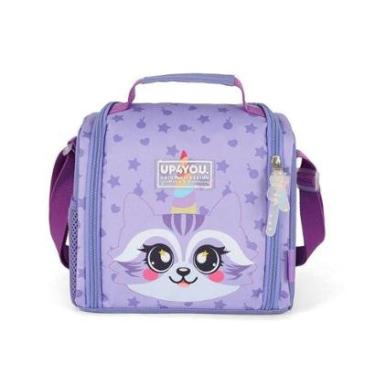 Imagem de Lancheira Escolar Luxcel Up4You Pet Cute Roxo-Feminino