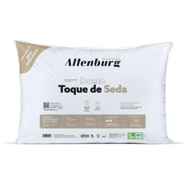 Imagem de Travesseiro Dueto Toque de Seda 50x70cm Kit Com 2 Peças - Altenburg