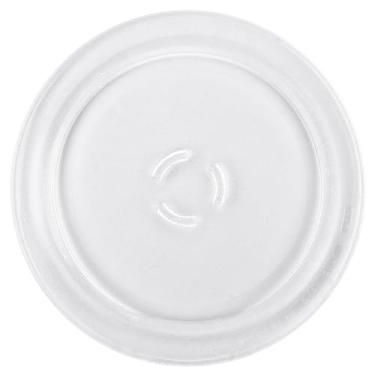 Imagem de JIYIZO Toca-discos de substituição para micro-ondas de 30,5 cm, placa de vidro para micro-ondas compatível com peça de substituição de 8206226 30QBP4185 AP3130793 PS373741 placa de vidro de