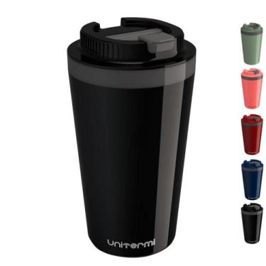 Imagem de Copo Térmico Minas 400 ML com Tampa Parede Dupla Multiuso Squeese Unit