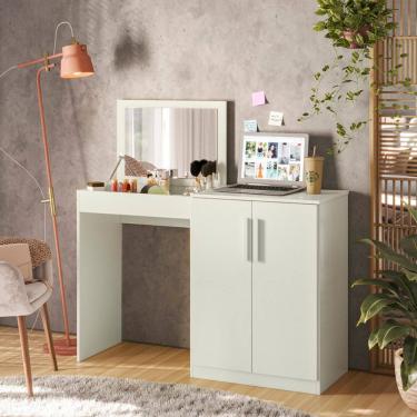 Imagem de Mesa Escrivaninha / Penteadeira com Espelho Belle - MobiBaby