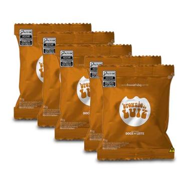 Imagem de Brownie do Luiz Doce de Leite Kit 5 Embalagens de 70g