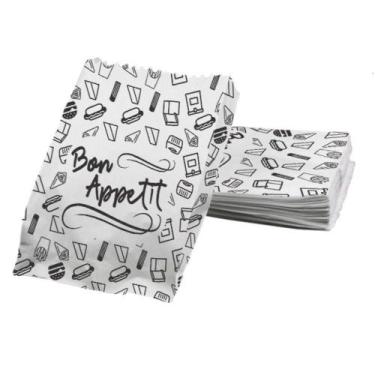 Imagem de Saquinho Papel Batata Frita, Salgados Ou Hamburger 3.000Un - Pdv Print