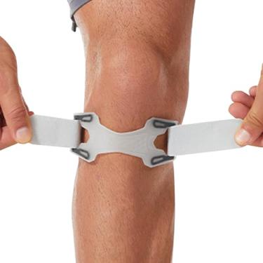 Imagem de Alça de joelho Suporte do tendão da patela | Alça ajustável no joelho - Estabilizador respirável para ciclismo, tênis, corrida, caminhada, basquete, vôlei, futebol, homens e mulheres