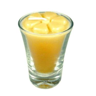 Imagem de Kit 15 velas marfim 7 cm no copinho 12 h decoração festa - Velitas (r)