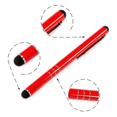 Imagem de Caneta touch Multifuncional para Celular ou Tablet. (Vermelha)