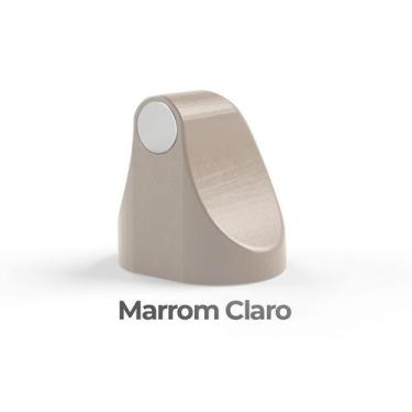 Imagem de Trava Porta Magnético Universal Com Imã Adesivo Comfortdoor, Marrom Cl