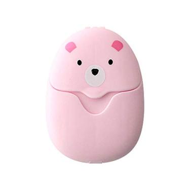 Imagem de 50 Folhas de Papel Sabonete Portátil para Viagem Lavagem das Mãos Camping Hiking