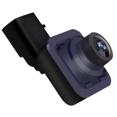 Imagem de Câmera de backup retrovisora, compatível com Ford F150 F250 F350 2015-2022, superresistente, câmera traseira à prova d'água, ângulo amplo de 170°, guia de visão noturna colorida, substitui a câmera