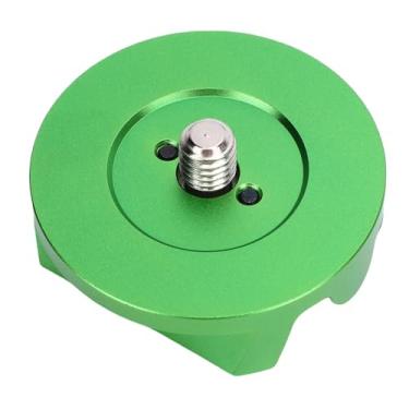 Imagem de GOWENIC Adaptador de Cabeça Esférica de Telescópio, Liga de Alumínio Leve, Estável, Imagens Transparentes para Entusiastas da Astronomia, Pedestal de Conexão de Cabeça Esférica de Câmera DSLR (Verde)