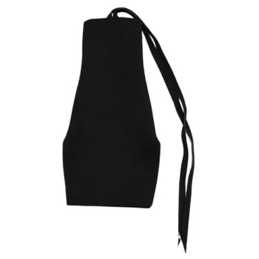 Imagem de Esquirla Vestido feminino em escala 1:6, roupa feminina casual e elegante com saia justa ao corpo, Preto