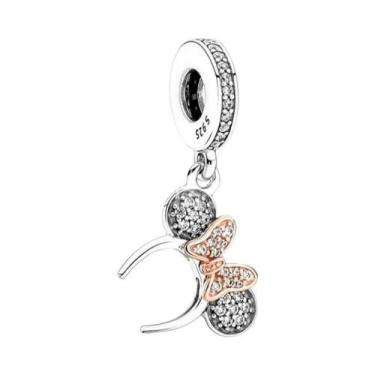 Imagem de Charms De Joias DIY Em Prata 925 Da Disney, Pulseira Mickey Minnie Pri