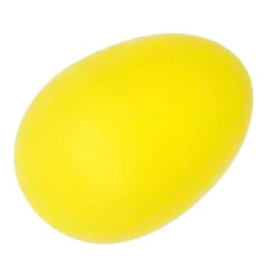 Imagem de Cryfokt Abanador de Ovos de Plástico Musical, Instrumento de Percussão Durável para Recreação Em Casa do Jardim de Infância, Abanador de Mão Portátil Leve para Crianças e Adultos (Amarelo)