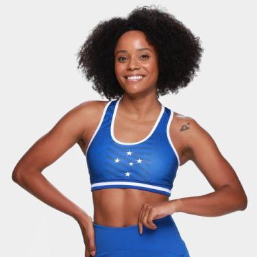 Imagem de Top Cruzeiro 2025 Feminino, Azul, GG