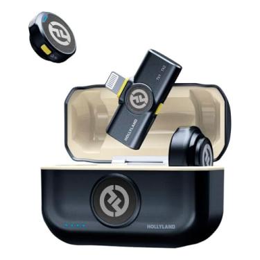 Imagem de Microfone de Lapela iPhone Lark M2 Duo, Sem Fio Lightning/Ios Ideal para Vídeos e Entrevistas