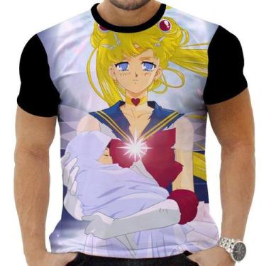 Imagem de Camiseta Camisa Personalizada Anime Clássico Mágico Sailor Moon 04 - Z