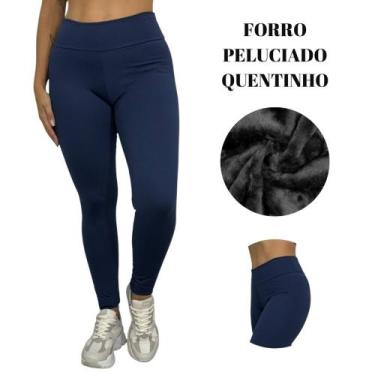 Imagem de Calça Legging Térmica Peluciada Inverno Leg Felpuda Flanelada -c11 SOR